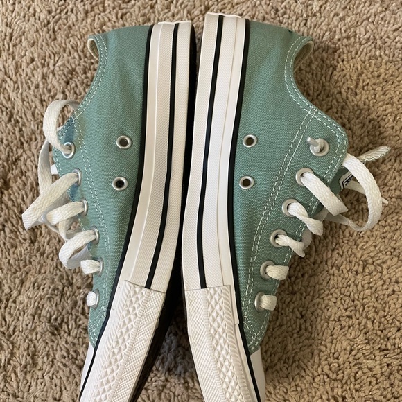 8M Converse Herby Green All Stars - Picture 3 of 7